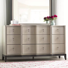 Carlee 9 Drawer W Solid Wood Dresser Offer Plenty Storage Space