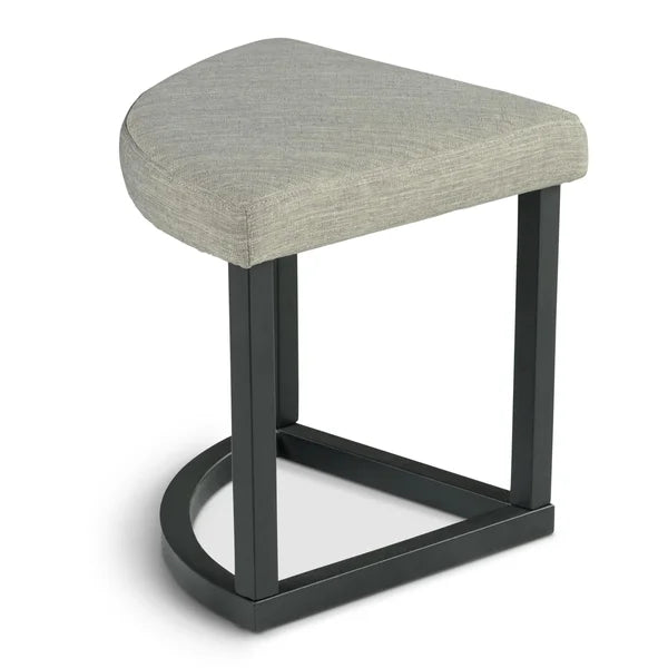 Carloz Cross Legs Solid Wood Coffee Table with Stools