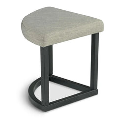 Carloz Cross Legs Solid Wood Coffee Table with Stools