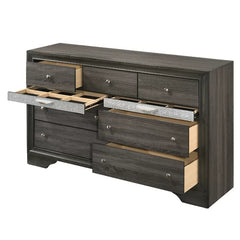 Carman 9 Drawer 63'' W Double Dresser Sophisticated Traditional Look