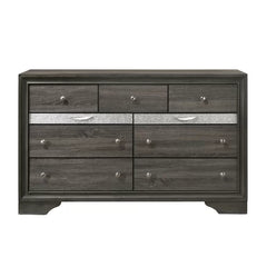Carman 9 Drawer 63'' W Double Dresser Sophisticated Traditional Look