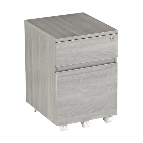 Carreiro 15.75'' Wide 2 Drawer Mobile Vertical Filing Cabinet Indoor Design