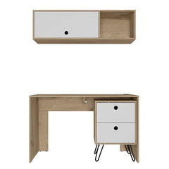 Cartagena Office Set Two Drawers and One Shelf Perfect for Organize