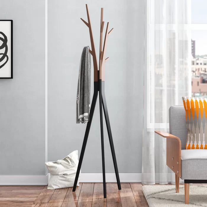 Freestanding best sale coat rack