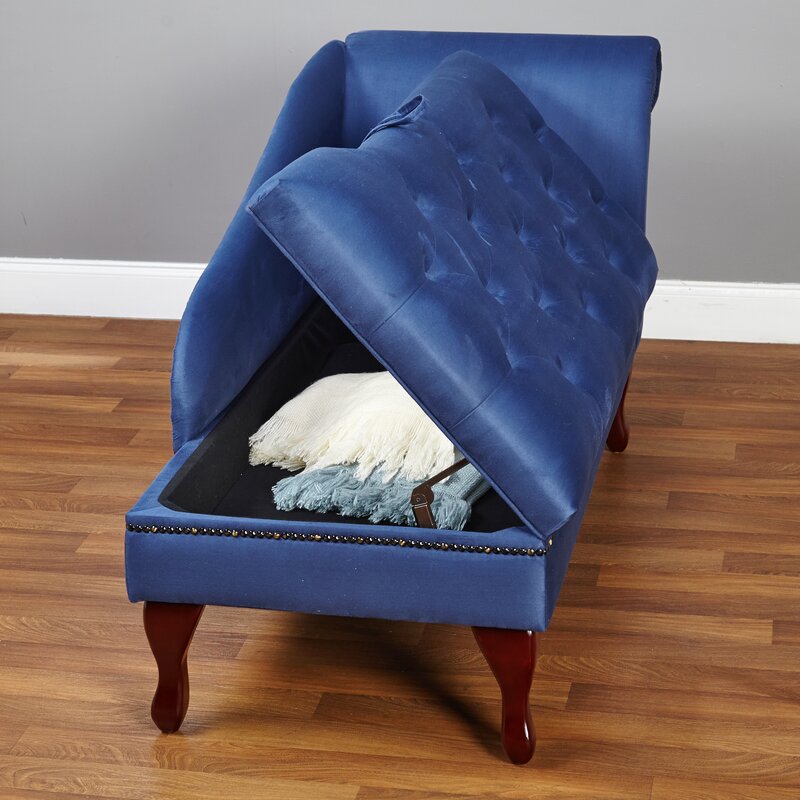 Right arm chaise on sale lounge with storage