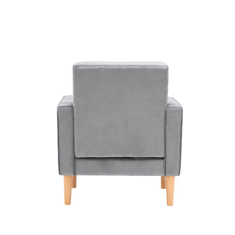 33'' Wide Tufted Velvet Armchair is Designed with the Utmost Quality