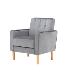 33'' Wide Tufted Velvet Armchair is Designed with the Utmost Quality