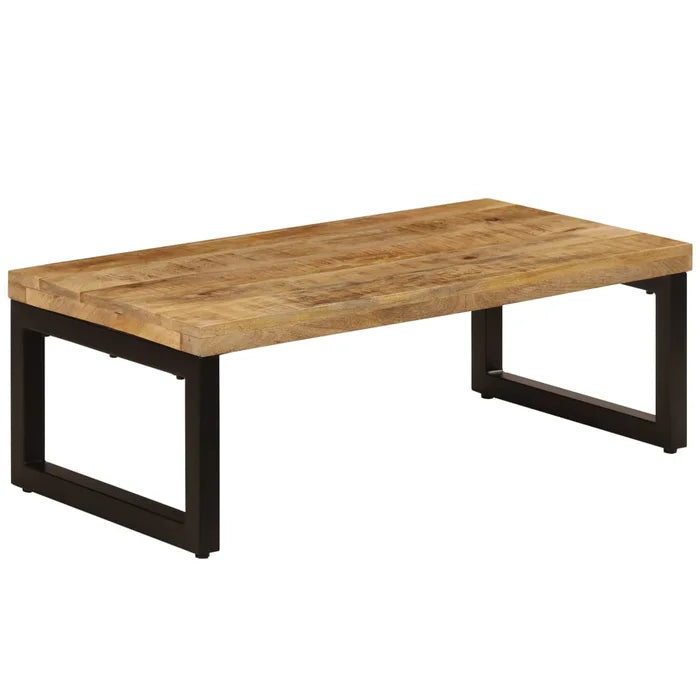 Chagford Sled 1 Piece Coffee Table Stylish Yet Practical Made of Solid Reclaimed Wood