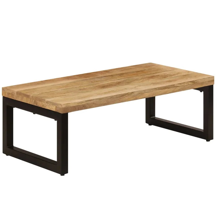 Chagford Sled 1 Piece Coffee Table Stylish Yet Practical Made of Solid Reclaimed Wood