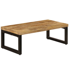 Chagford Sled 1 Piece Coffee Table Stylish Yet Practical Made of Solid Reclaimed Wood