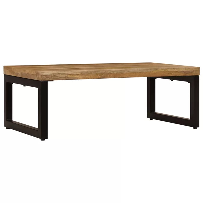Chagford Sled 1 Piece Coffee Table Stylish Yet Practical Made of Solid Reclaimed Wood