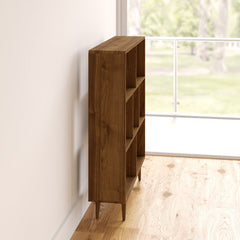 52.5'' H x 45'' W Cube Bookcase Open Back Panels Make Act As Stylish Stages To Display Decorative Accents