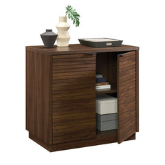 30.866'' Wide 1 - Shelf Storage Cabinet  2-Shelf Bookcase Provides Ample Space To Store and Display Awards, Work Binders, Decorative Plants