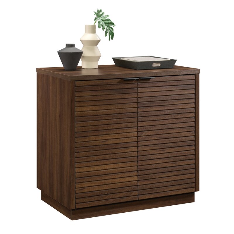 30.866'' Wide 1 - Shelf Storage Cabinet Adjustable Shelf That Can Move To Different Heights, Creating Flexible Storage for Items
