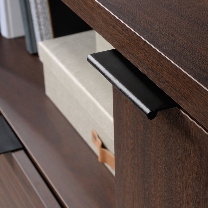 46.38'' Wide 1 - Drawer Filing Credenza Provides you with the Perfect Space for Easy Access Storage Additional Home Décor