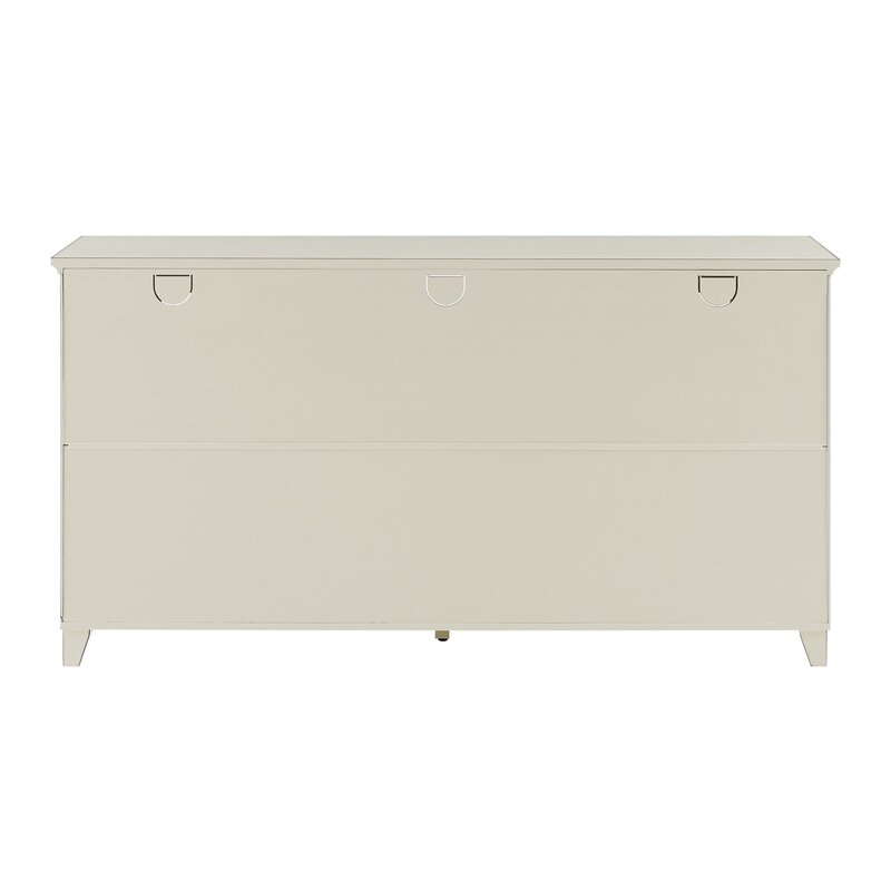 Antique White Charney 60'' Wide Sideboard Sophisticated Look