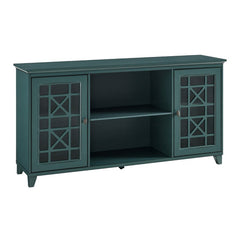 Antique Dark Teal Charney 60'' Wide Sideboard Transitional Sideboard
