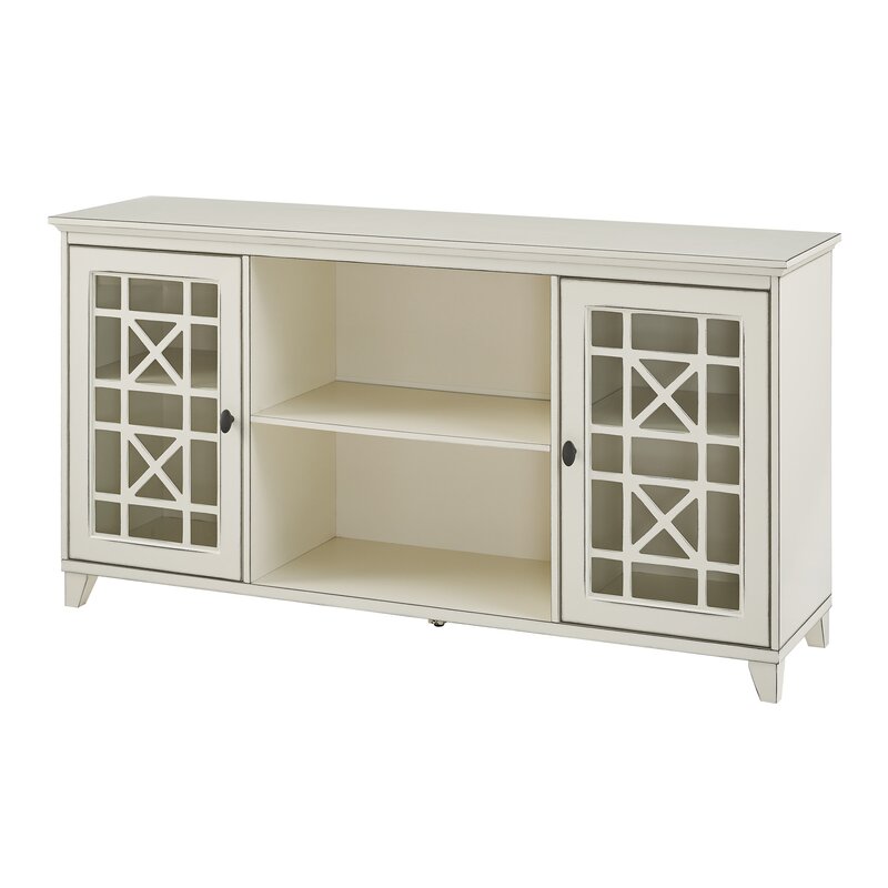 Antique White Charney 60'' Wide Sideboard Sophisticated Look