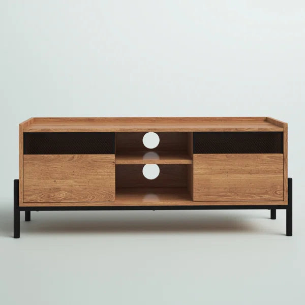Chartres TV Stand for TVs up to 40" Open Shelves with Cable Management