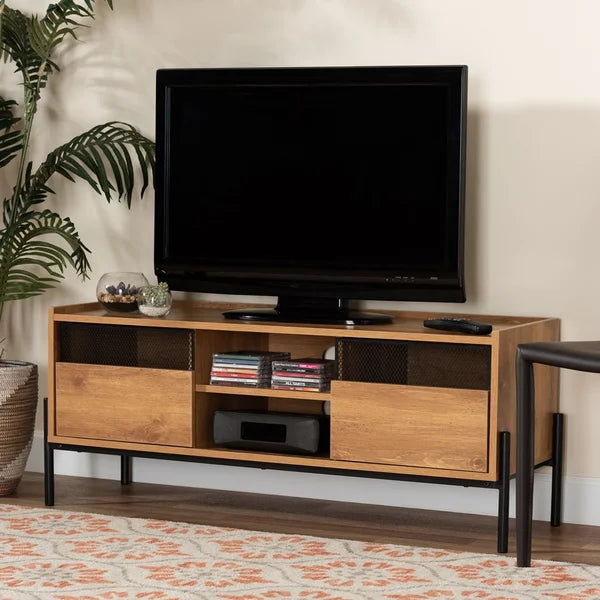 Chartres TV Stand for TVs up to 40" Open Shelves with Cable Management
