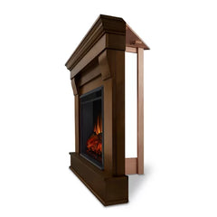Espresso Chateau 40.9'' W Electric Fireplace Perfect for Living Room
