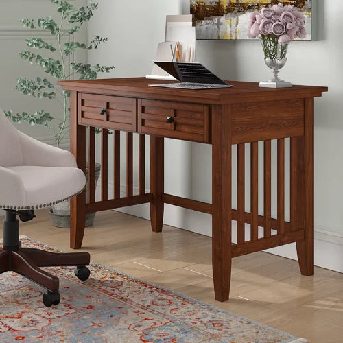 Chattahoochee Solid Wood Executive Desk Crafted from Solid Wood