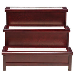 3 Step Pet Stair Ideal for Elderly Animals, This Set of Felt-Lined Stairs Gives Them A Leg Up