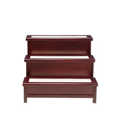 3 Step Pet Stair Ideal for Elderly Animals, This Set of Felt-Lined Stairs Gives Them A Leg Up