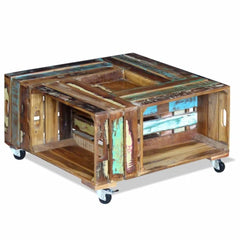 Solid Wood Chianna Coffee Table Perfect for Living Room with Plenty Storage Space