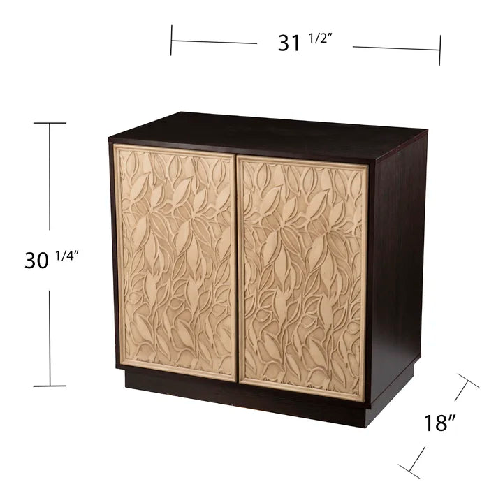Chiasson 30.25'' Tall 2 - Door Accent Cabinet Adjustable Shelves Perfect Organize