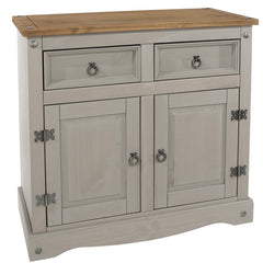 35.83'' Wide 2 Drawer Pine Server Perfect for your Living Room, Bedroom, Entryway