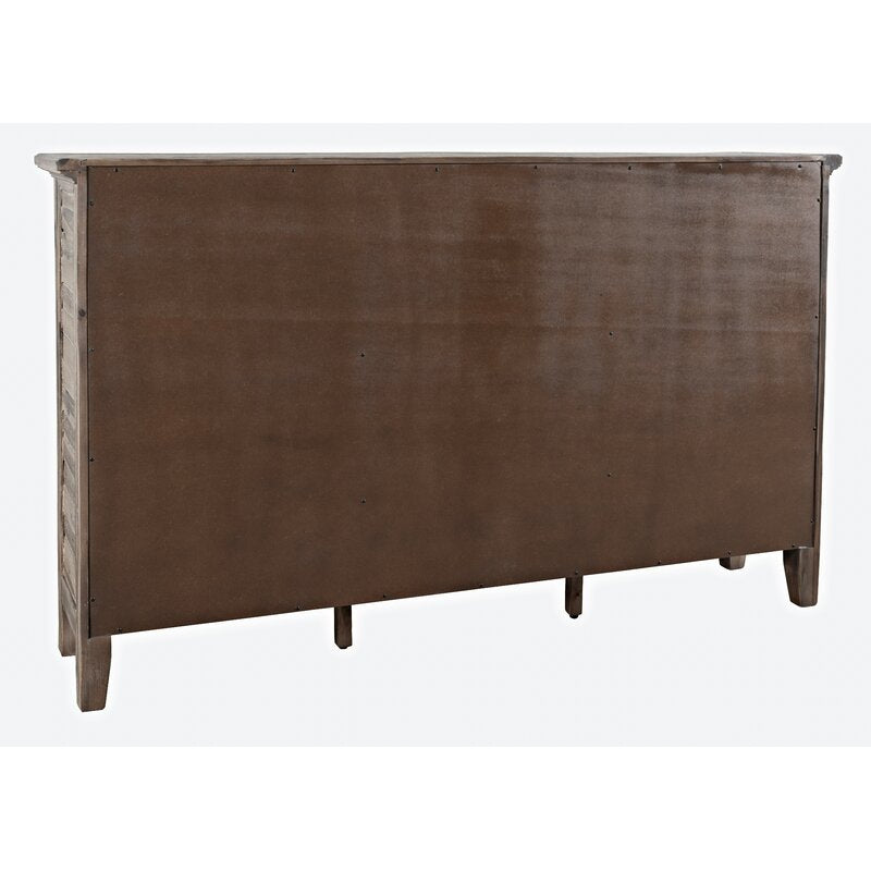 Stone Claire 70'' Wide Sideboard Solid Acacia and Engineered Wood
