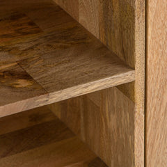 Natural Claudia Solid Wood TV Stand for TVs up to 65"