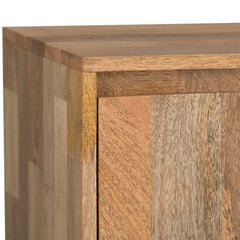 Natural Claudia Solid Wood TV Stand for TVs up to 65"