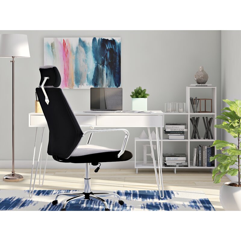 White Cleo 38.58'' H x 36.22'' W Step Bookcase (Set of 2)