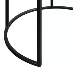 Frame 3 Nesting Tables Sturdy Metal Base Industrial Style Design Perfect for Living Room