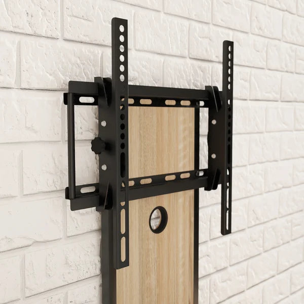 Clower Floating TV Stand for TVs up to 50" Natural Oak finish Perfect for Living Room