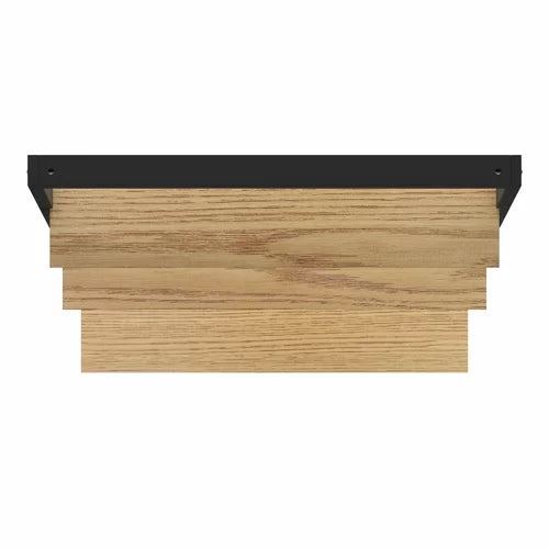 Oak Black Coby Leaning Ladder Desk Indoor Aesthetic Design