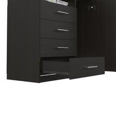 Black Wengue Collection 1 4 - Drawer Bachelor's Chest