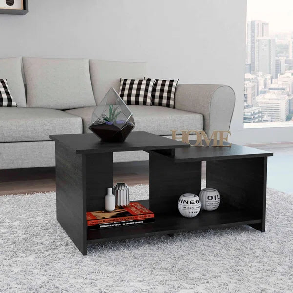 Collection 3 Floor Shelf Coffee Table with Storage