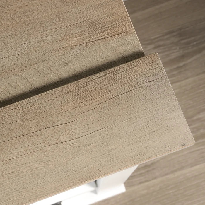 Soft White Colten TV Stand for TVs up to 70" Engineered Wood with a Neutral Finish