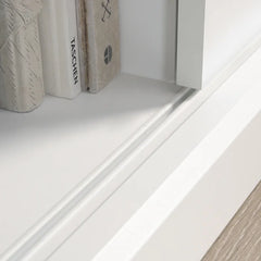 Soft White Colten TV Stand for TVs up to 70" Engineered Wood with a Neutral Finish