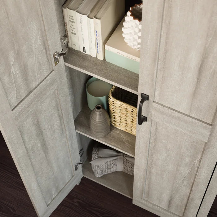 Spring Maple™ Colton 27.12'' Wide 4 Shelf Storage Cabinet Made from Engineered Wood