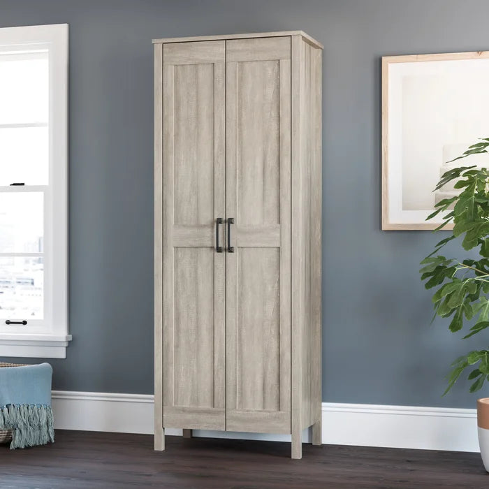 Spring Maple™ Colton 27.12'' Wide 4 Shelf Storage Cabinet Made from Engineered Wood