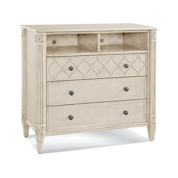 Bisque Columbia 3 Drawer 38'' W Chest Offer Plenty Storage Space