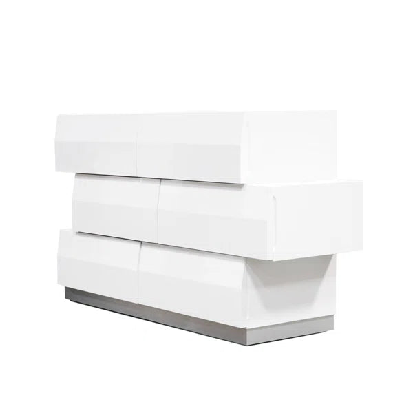 Connolly 3 Drawer 52'' W Dresser with Mirror Perfect for Bedside