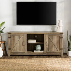 Coridon TV Stand for TVs up to 65"  Little Rustic Appeal