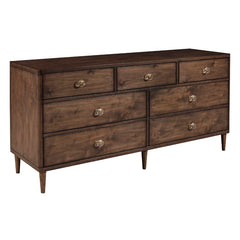 Corsaut 7 Drawer 64'' W Double Dresser Vintage Inspired Accents