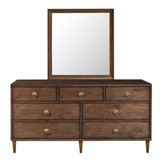 Corsaut 7 Drawer 64'' W Double Dresser Vintage Inspired Accents