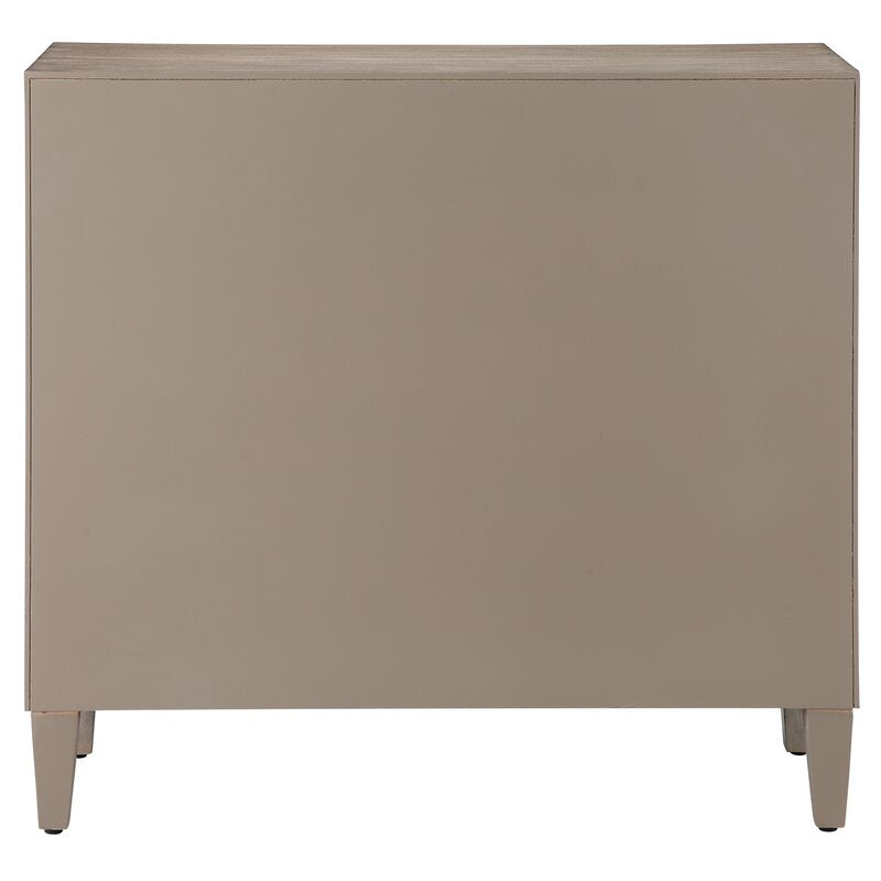 34'' Tall Solid Wood 2 - Door Accent Cabinet Add Style And Functionality To Your Home Decor